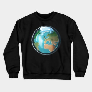 Global Warming Earth Crewneck Sweatshirt